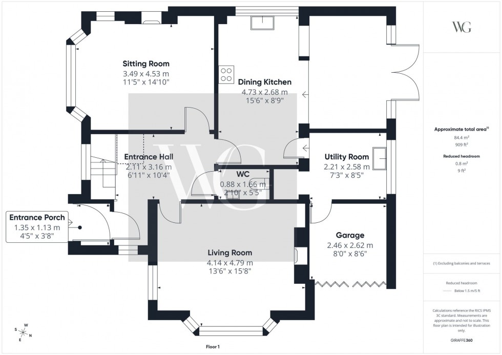 Floorplan for Kings Mill Road, Driffield, YO25
