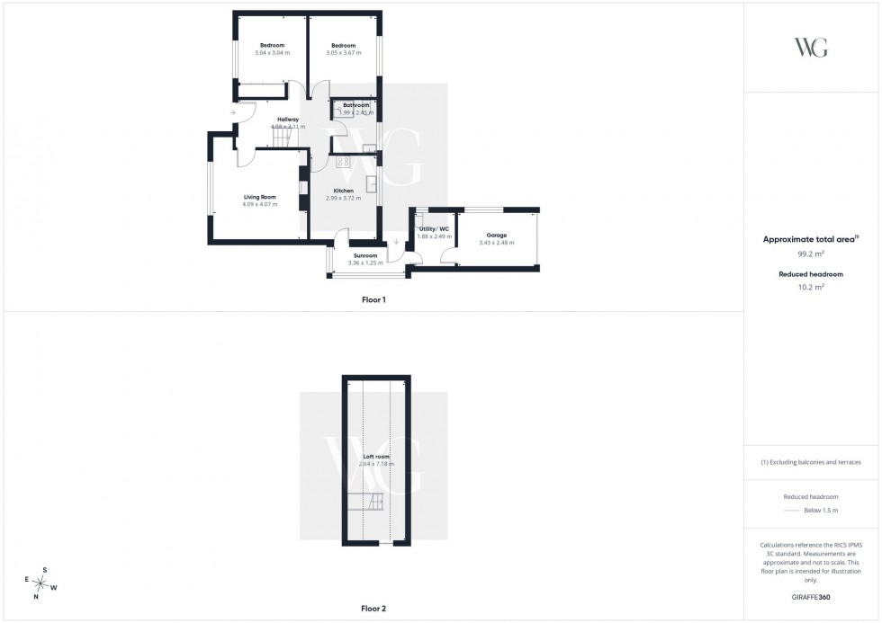 Floorplan for Garth End Road, West Ayton, YO13