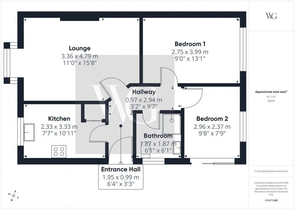 Floorplan for Glenholme Court, Cranswick, YO25
