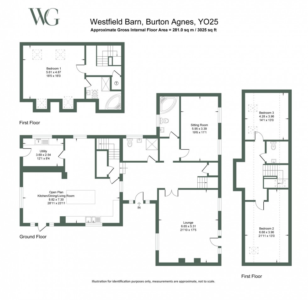 Floorplan for Holme View Court, Burton Agnes, YO25