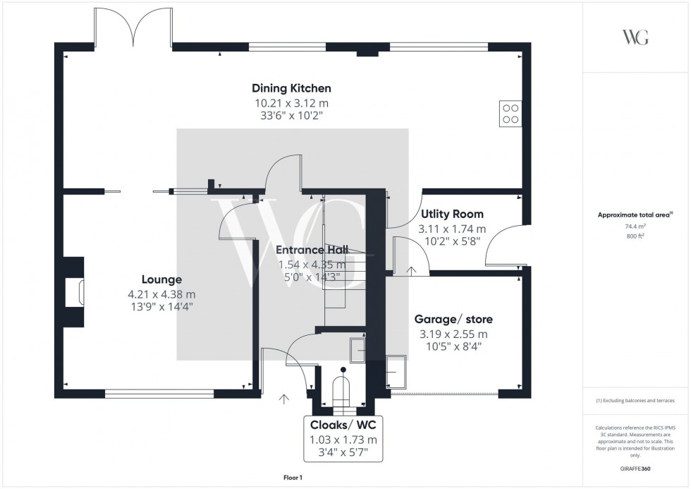 Floorplan for Skerne, Driffield, YO25