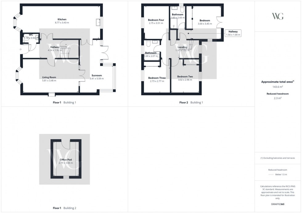 Floorplan for Sykes Court, Wheldrake, YO19