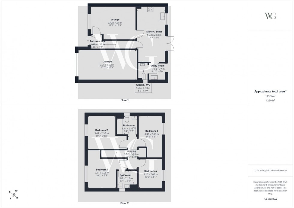 Floorplan for Woodmansey Garth, Driffield, YO25