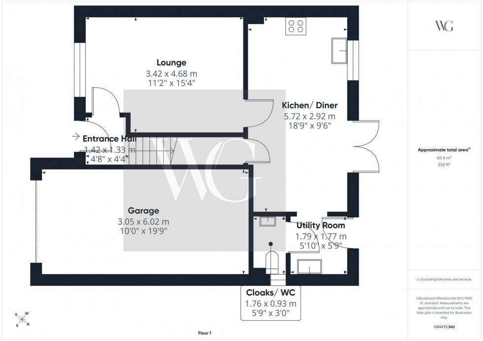 Floorplan for Woodmansey Garth, Driffield, YO25