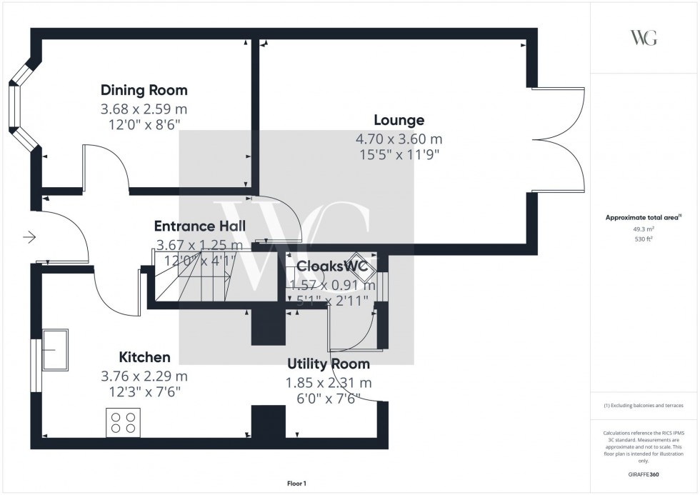 Floorplan for Woodland Rise, Driffield, YO25