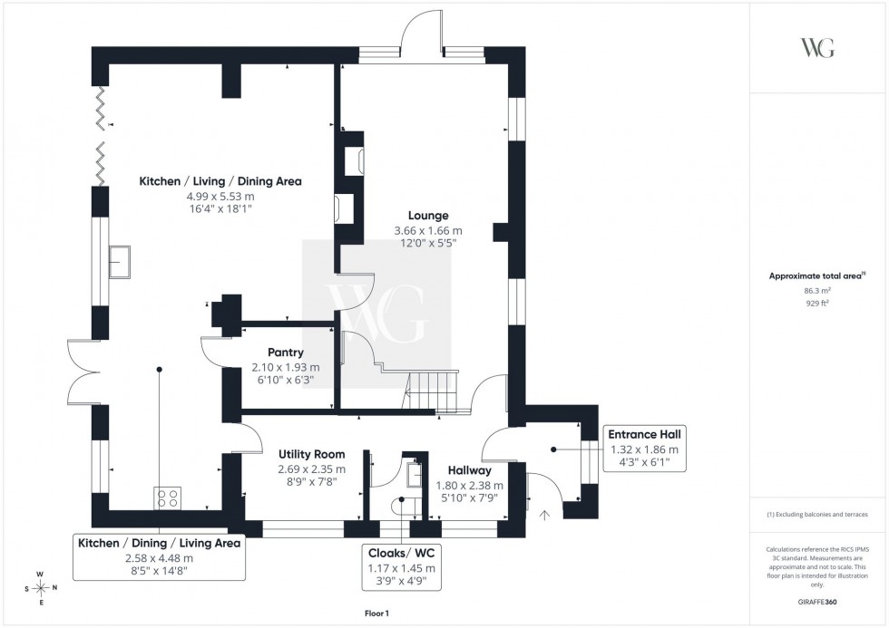 Floorplan for Station Road, Cranswick, YO25