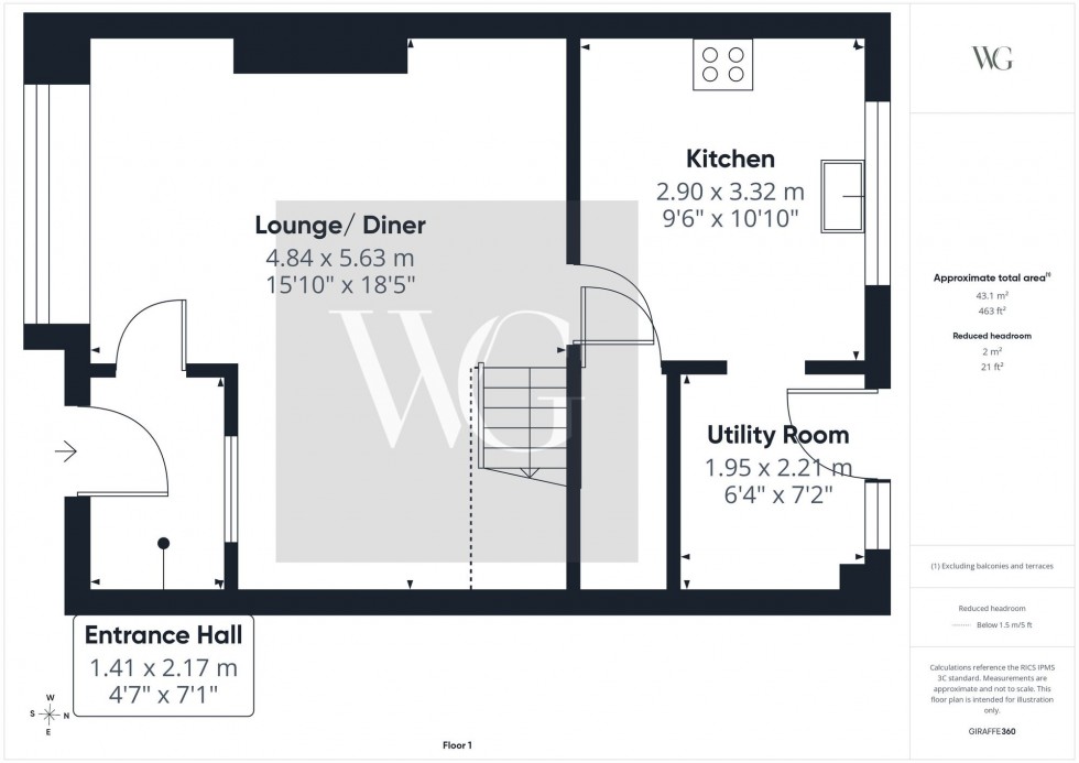 Floorplan for Laburnum Avenue, Cranswick, YO25