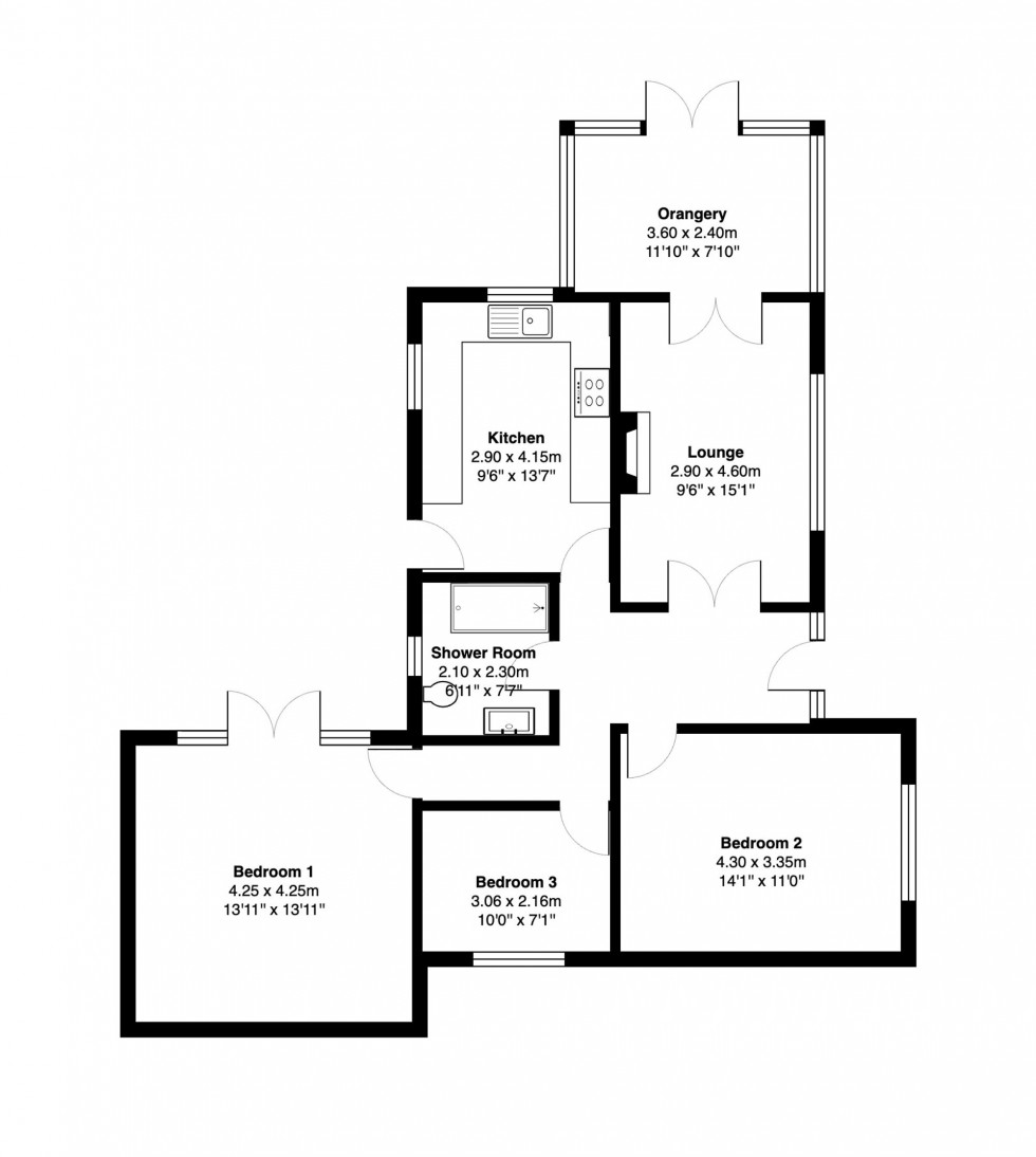 Floorplan for Skipsea Road, Beeford, YO25