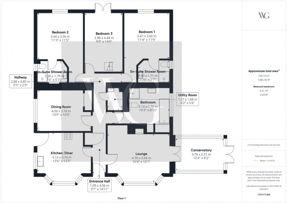 Floorplan for Wilfholme Road, Kilnwick, YO25