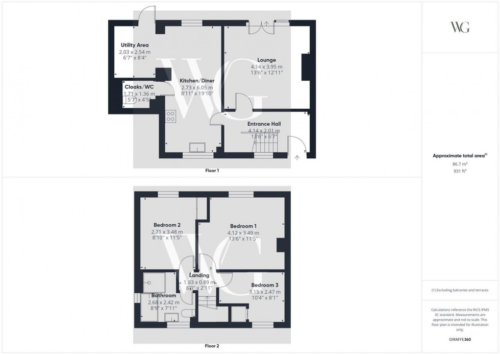 Floorplan for Auchinleck Close, Driffield, YO25