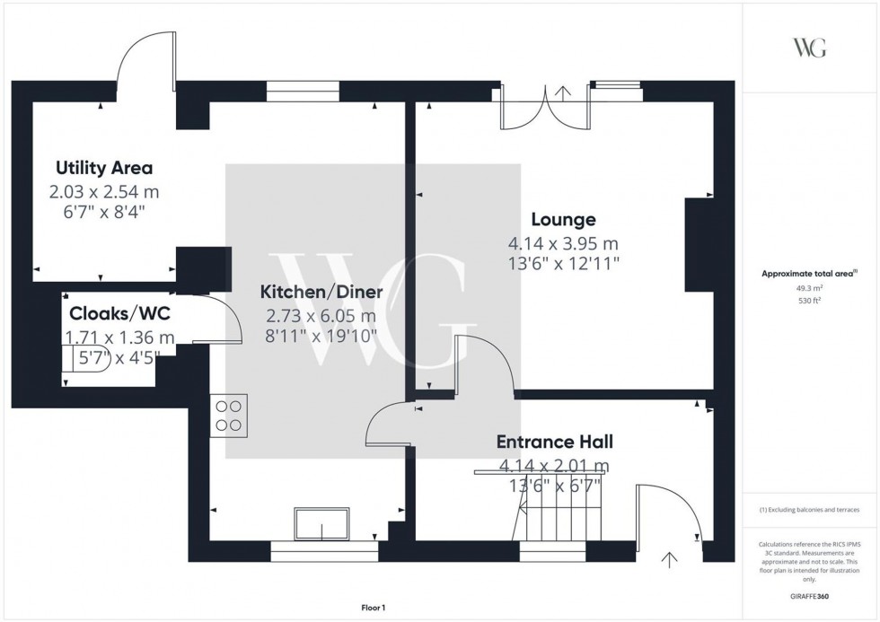 Floorplan for Auchinleck Close, Driffield, YO25