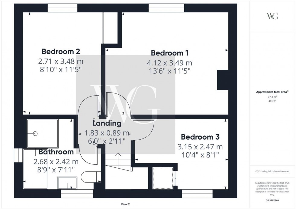 Floorplan for Auchinleck Close, Driffield, YO25