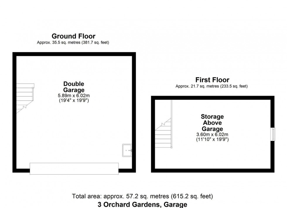 Floorplan for Orchard Gardens, Malton, YO17