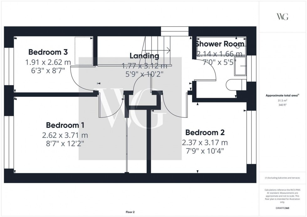 Floorplan for Park Avenue, Driffield, YO25