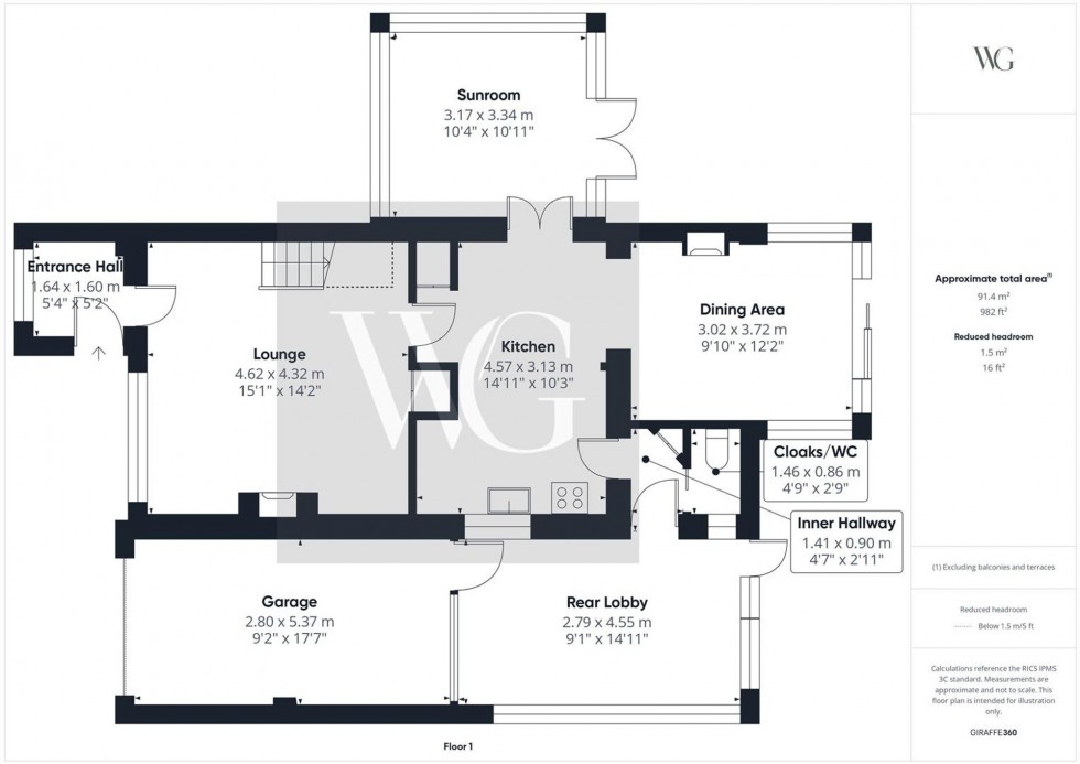 Floorplan for Park Avenue, Driffield, YO25