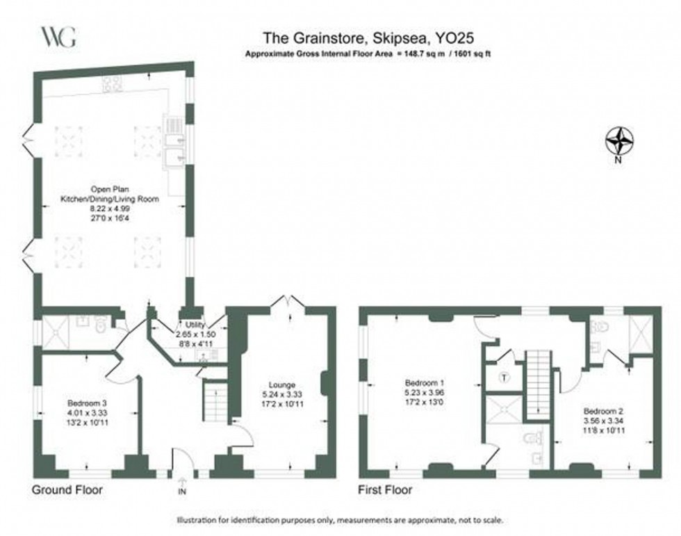 Floorplan for Skipsea, Driffield, YO25