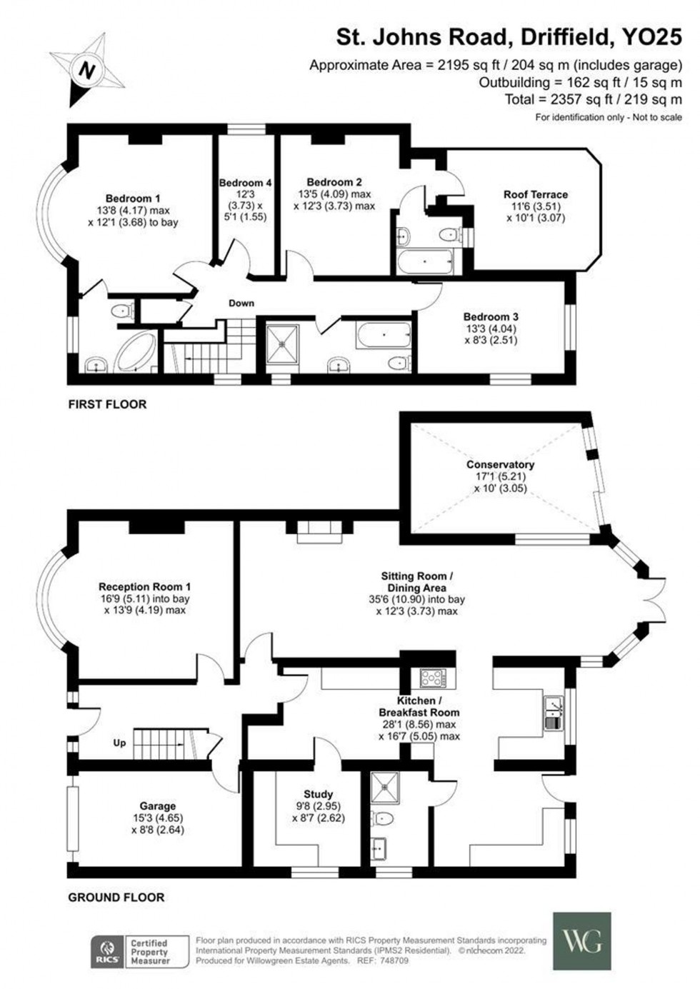 Floorplan for St. Johns Road, Driffield, YO25