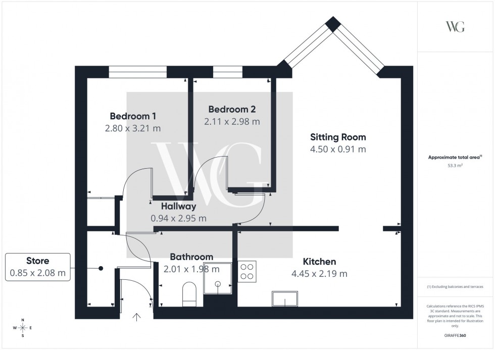 Floorplan for Princess Road, Malton, YO17