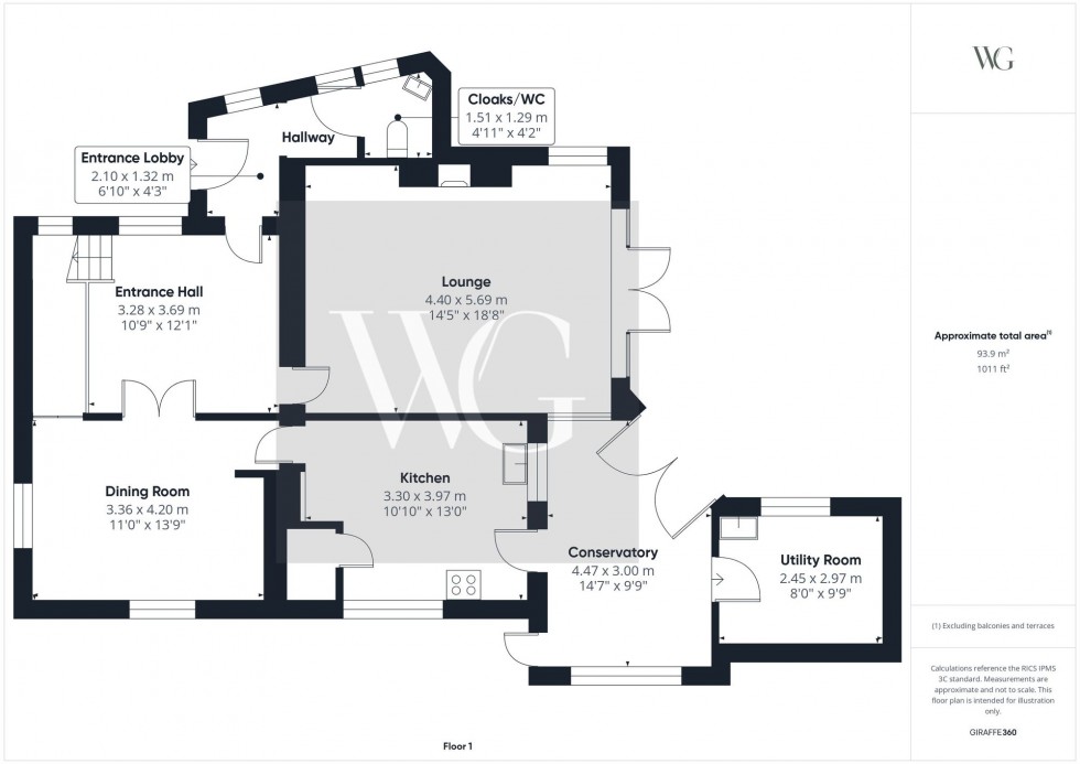 Floorplan for Nethergate, Nafferton, YO25