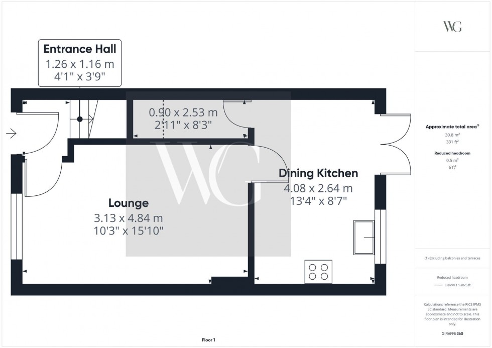 Floorplan for Curlew Close, Driffield, YO25