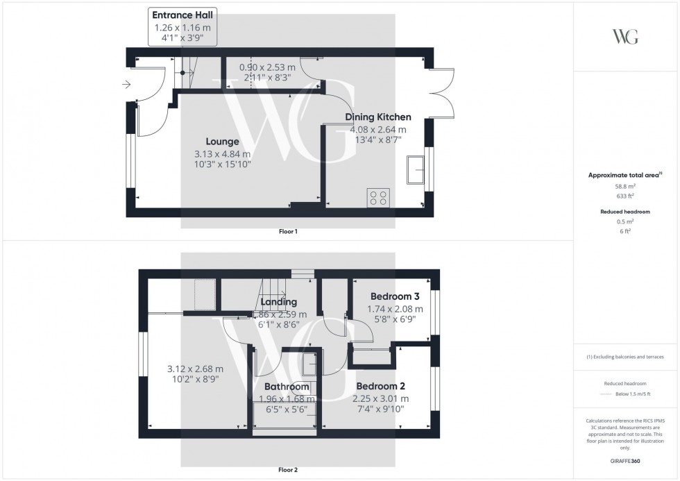 Floorplan for Curlew Close, Driffield, YO25