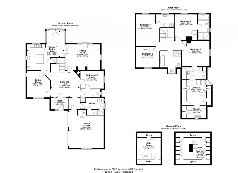 Floorplan for Thixendale, Malton, YO17