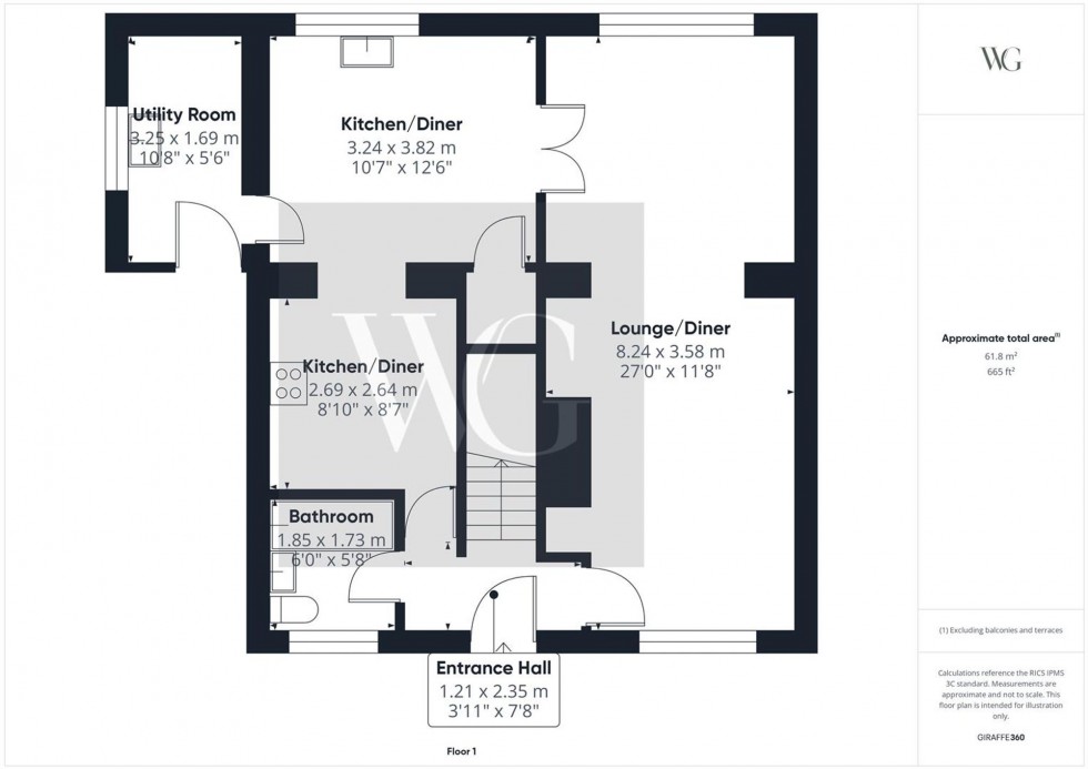 Floorplan for East End, Garton-On-The-Wolds, YO25
