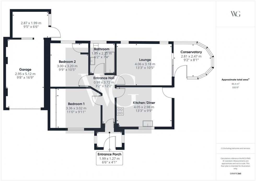 Floorplan for Langley Garth, Driffield, YO25