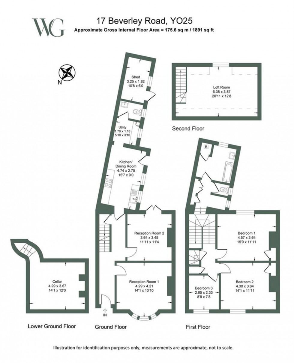 Floorplan for Beverley Road, Driffield, YO25
