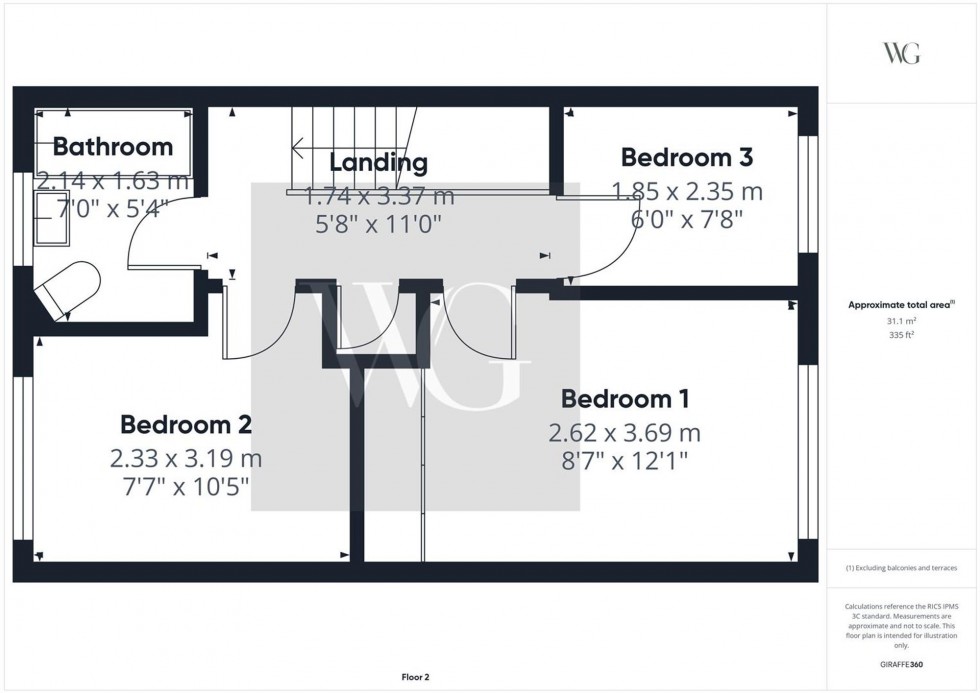 Floorplan for Park Avenue, Driffield, YO25