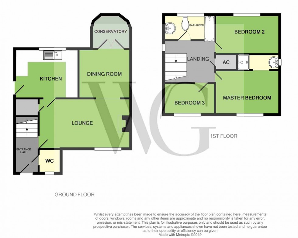 Floorplan for Winthropp Close, Malton, YO17