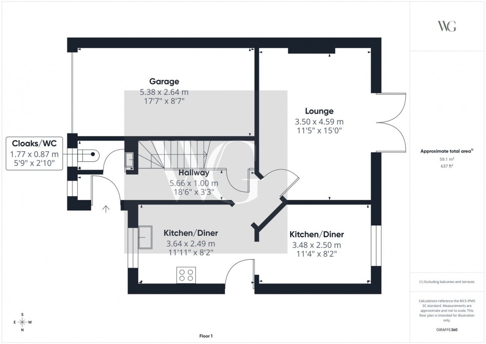 Floorplan for Londesborough Court, Little Driffield, YO25
