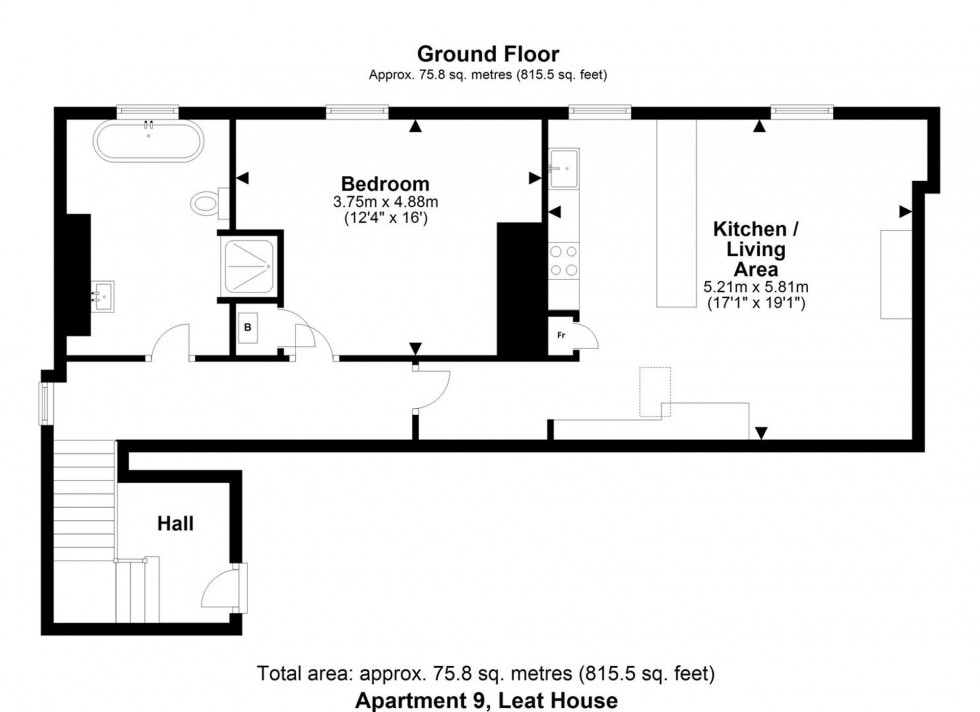 Floorplan for Welham Road, Norton, YO17