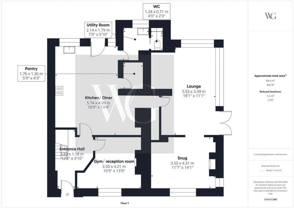 Floorplan for Foston Lane, North Frodingham, YO25