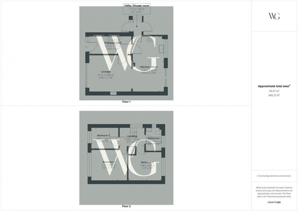 Floorplan for Orchard Drive, Middleton On The Wolds, YO25
