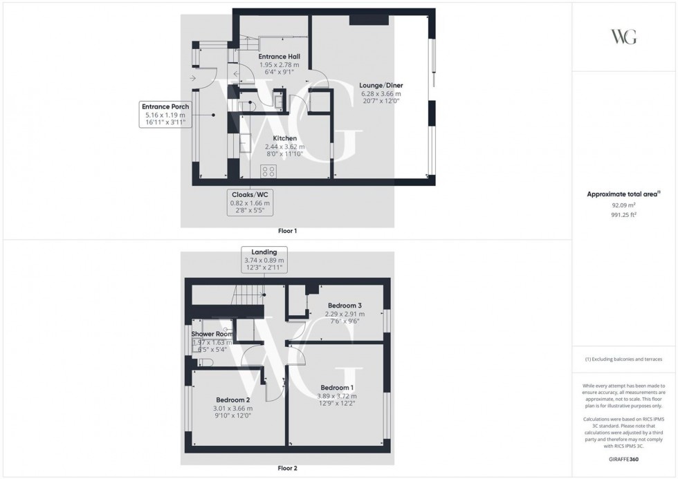 Floorplan for Southfield Close, Wetwang, YO25