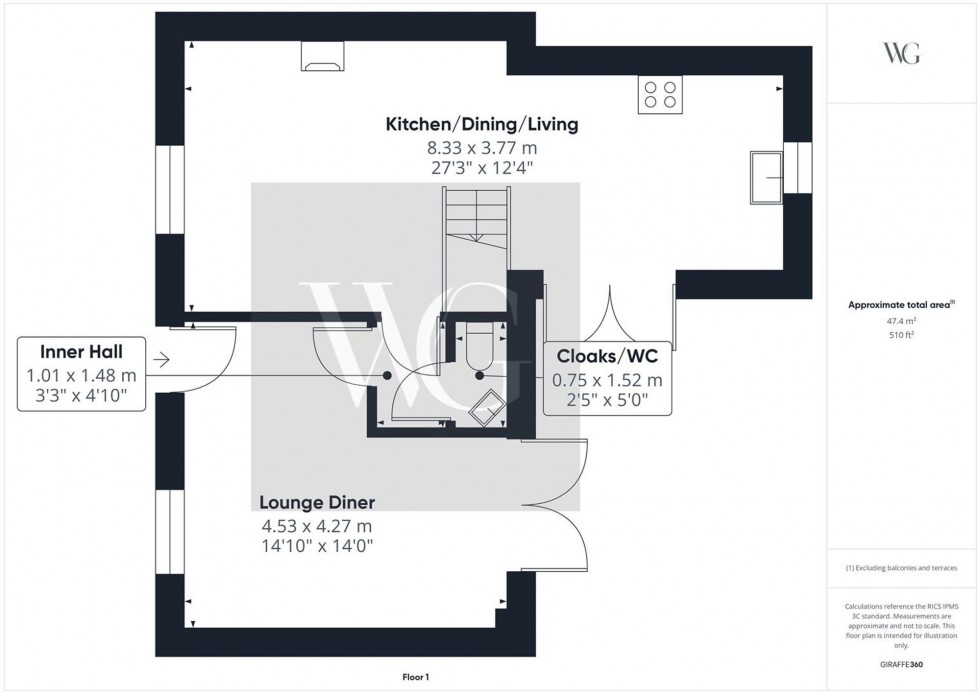 Floorplan for Main Street, Tibthorpe, YO25