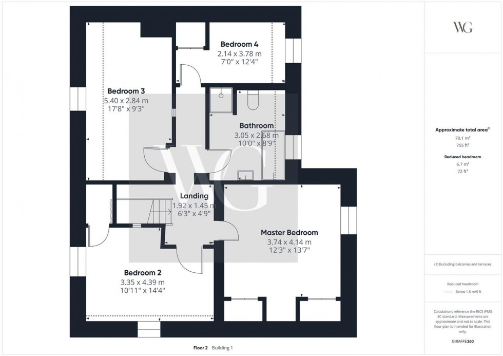 Floorplan for South End, North Dalton, YO25