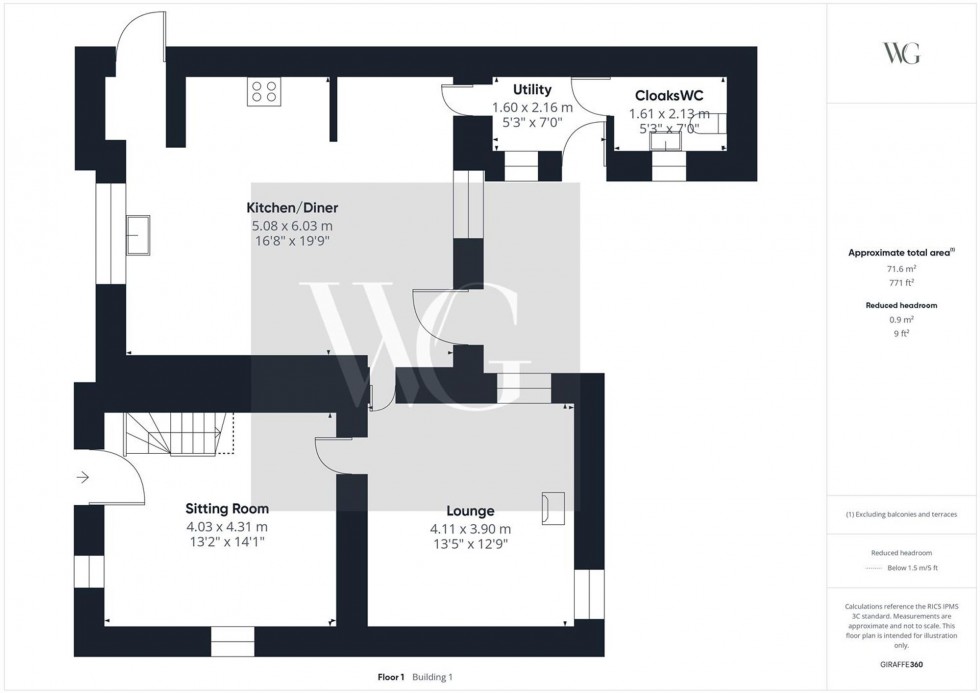 Floorplan for South End, North Dalton, YO25