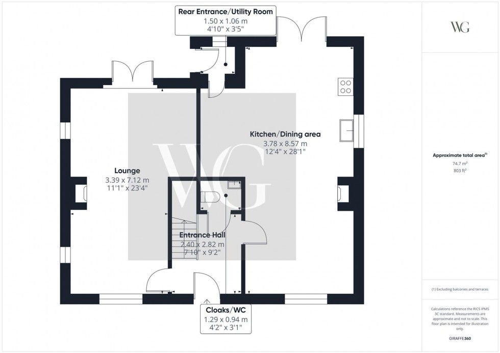 Floorplan for Back Street, Langtoft, YO25