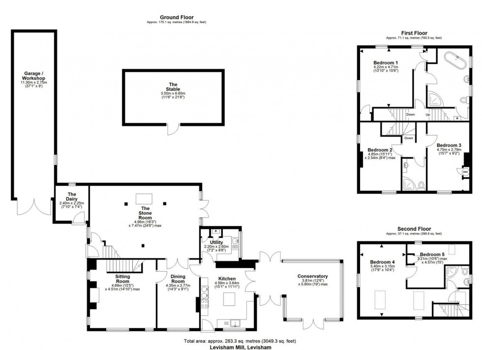Floorplan for Levisham, Pickering, YO18