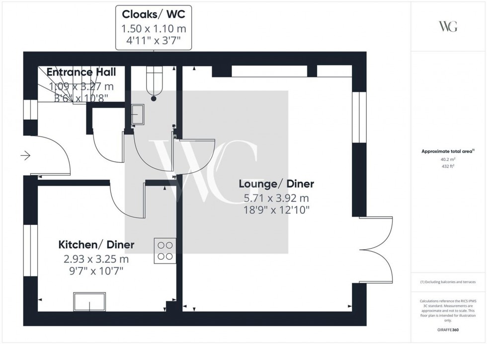 Floorplan for Edmond Close, Driffield, YO25