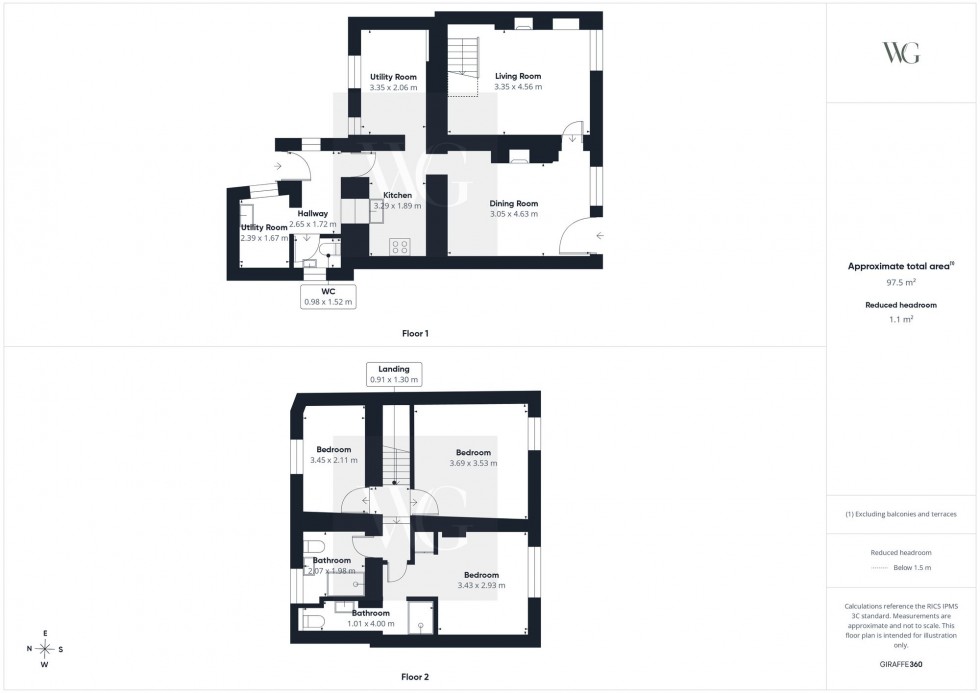 Floorplan for Main Street, Westow, YO60