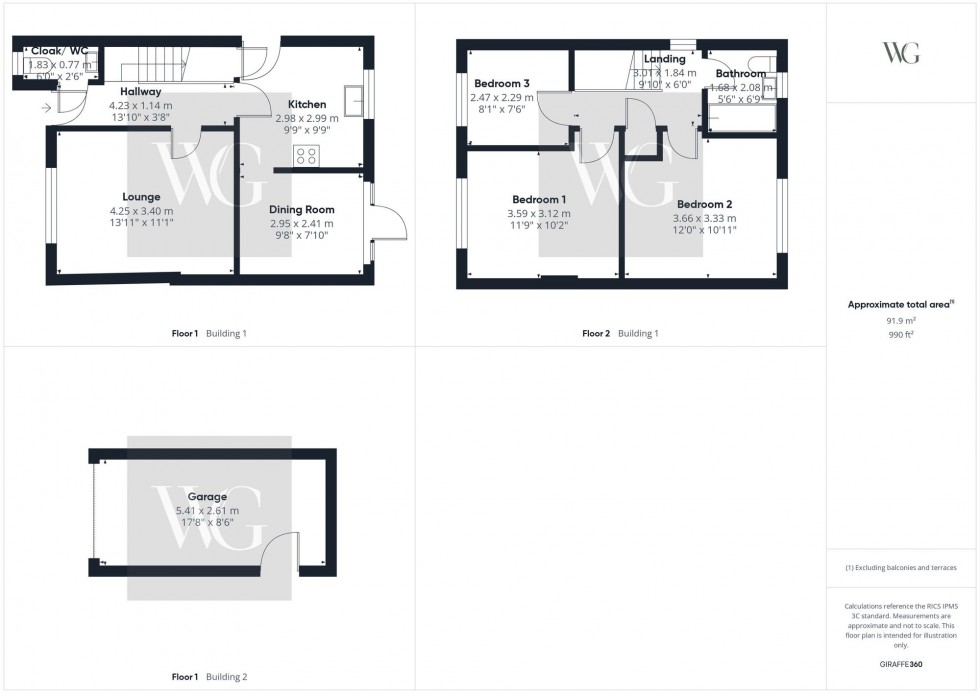 Floorplan for Manor Close, Nafferton, YO25