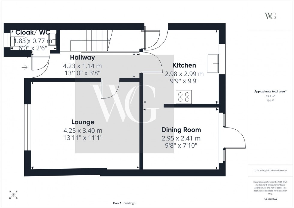 Floorplan for Manor Close, Nafferton, YO25