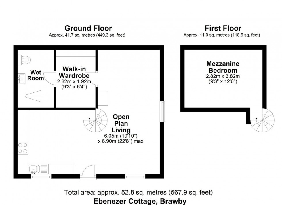 Floorplan for Brawby, Malton, YO17