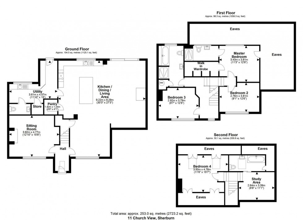 Floorplan for Church View, Sherburn, YO17