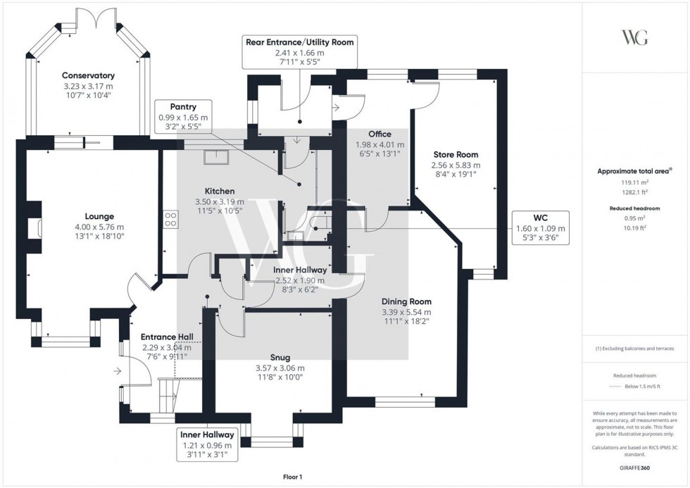 Floorplan for Station Road, Cranswick, YO25