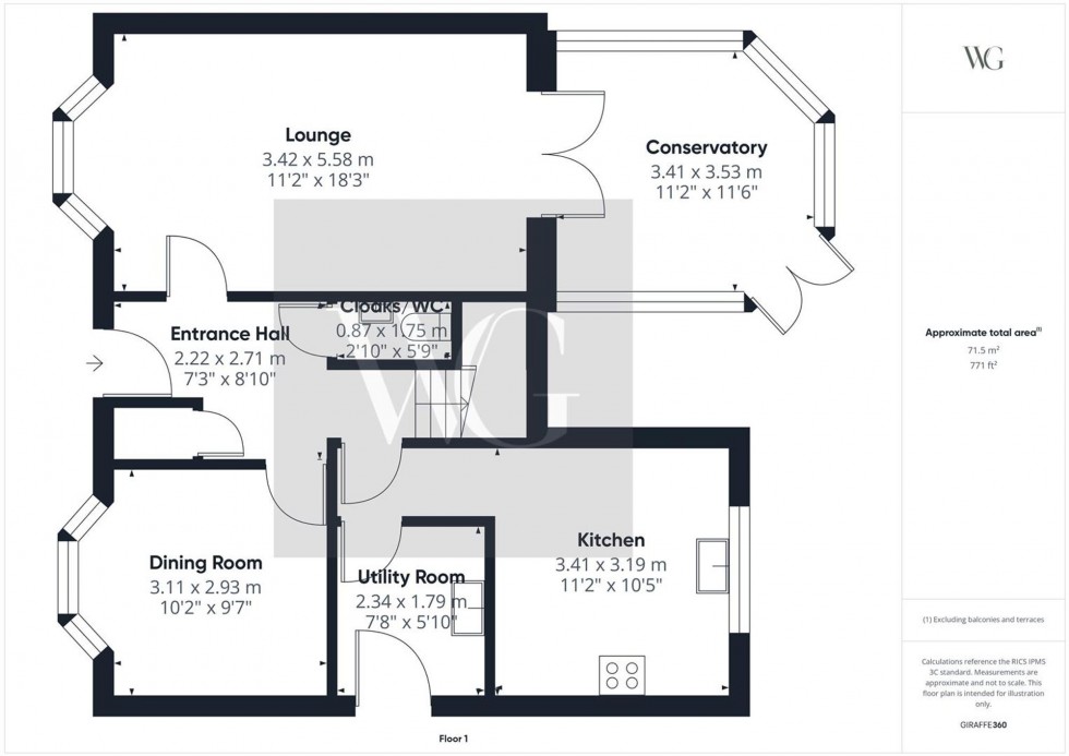 Floorplan for Mcintosh Drive, Driffield, YO25