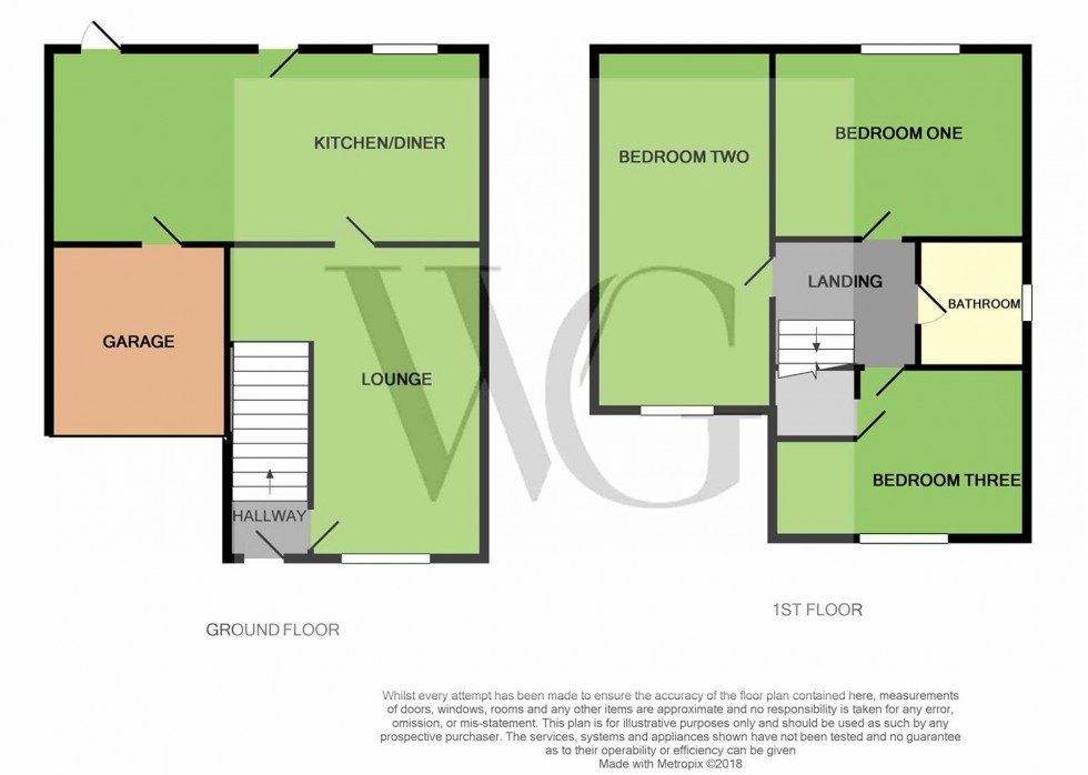 Floorplan for Hudson Close, Malton, YO17
